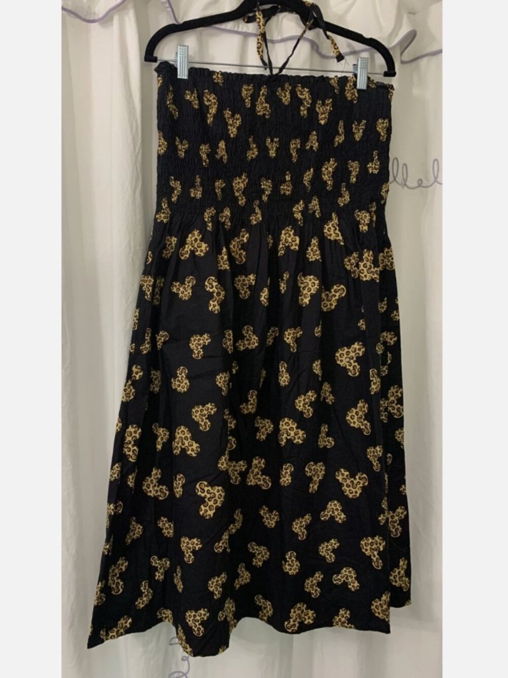 Disney Parks Mickey Mouse Animal Print Dress XL Animal Kingdom Safari